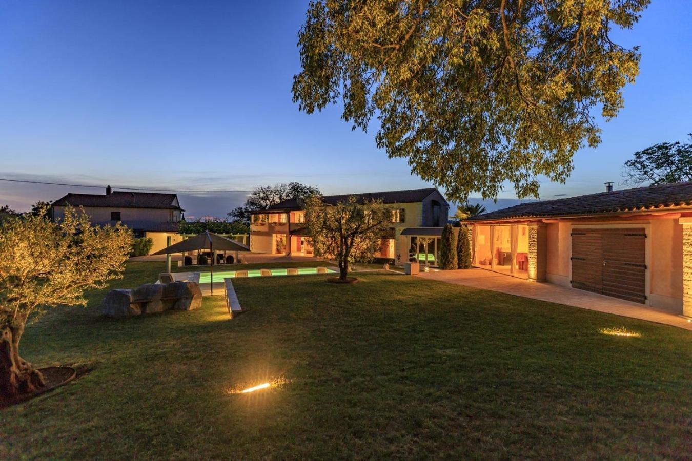 Villa Viscum In Central Istria For 8 Persons With Large Garden - Pet Friendly Pazin Eksteriør bilde